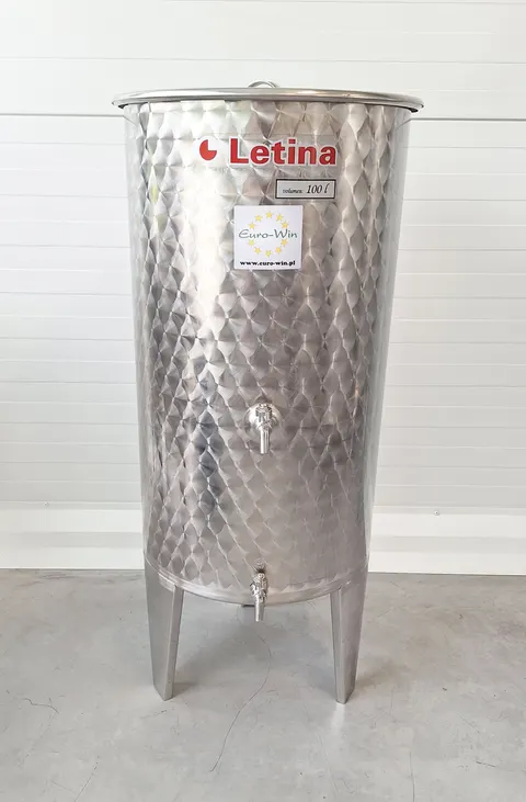 Zbiornik INOX 100 L Profi z płaszczem