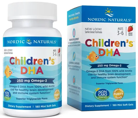 Nordic Naturals CHILDREN'S DHA (180 kap)