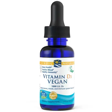 Nordic Naturals Witamina D3 1000 IU VEGAN ( 30 ml)