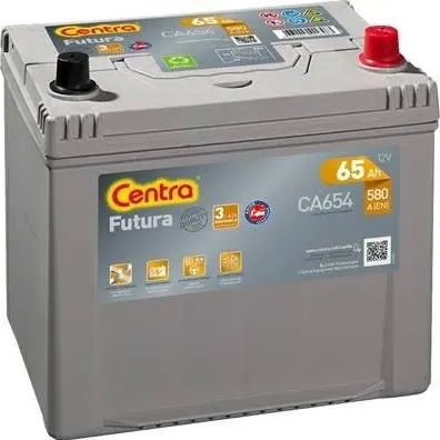 AKUMULATOR CENTRA FUTURA 65Ah 580A P+ JAPAN CA654