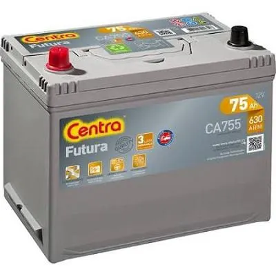 AKUMULATOR CENTRA FUTURA 75Ah 630A L+ CA755