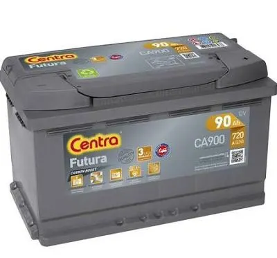 AKUMULATOR CENTRA FUTURA 90Ah 720A P+ CA900