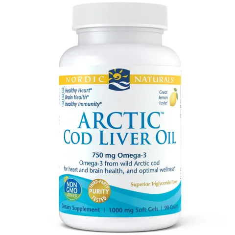 Nordic Naturals ARCTIC COD LIVER OIL (90 kap)