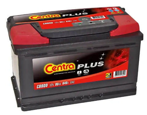 AKUMULATOR CENTRA PLUS 80AH 640A P+ CB800