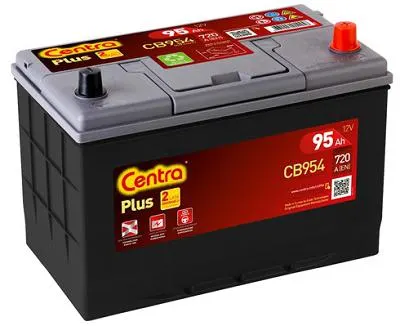 AKUMULATOR CENTRA PLUS 95AH 720A P+ CB954
