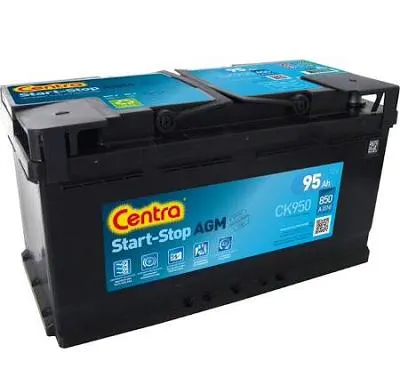 AKUMULATOR CENTRA START-STOP AGM 95AH 850A P+