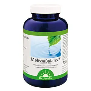Dr Jacobs MelissaBalans+ tabletki (250 tab)