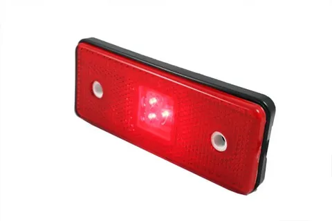 LAMPA OBRYSOWA LED LD162/4 CZERWONA / 4HOR42
