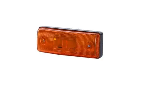 LAMPA OBRYSOWA LO301 płaska pomarańczowa