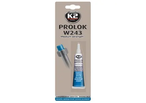 K2 KLEJ DO GWINTÓW PROLOK 6ml NIEBIESKI