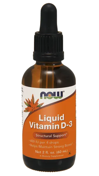NOW Foods witamina d3 w płynie (59 ml)