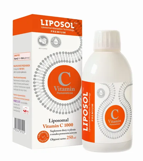 Aliness Liposol Liposomalna Witamina C 1000 250 ml
