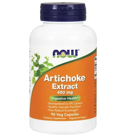 NOW FOODS Artichoke Extract - Karczoch ekstrakt 450 mg (90 kaps.)