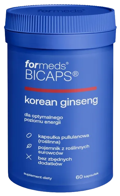 Formeds - Bicaps Korean Ginseng - 60 kapsułek