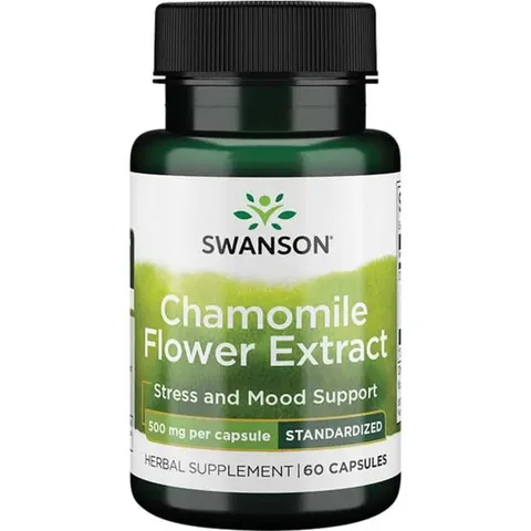 Swanson Chamomile (rumianek ) flower extrakt (60 kap)