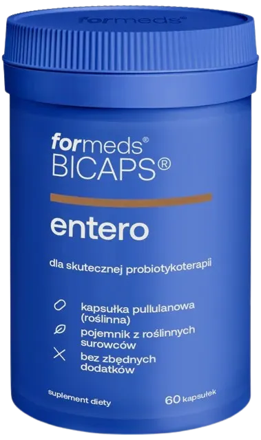Formeds - Bicaps Entero Saccharomyces Boulardii - 60 kapsułek