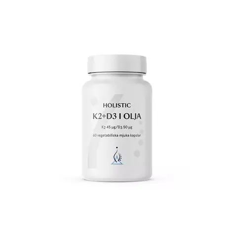 Holistic K2+D3 (60 kap)