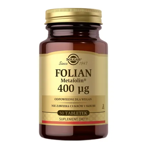 Solgar Folate Foliany 400 mcg ( 50 tab)