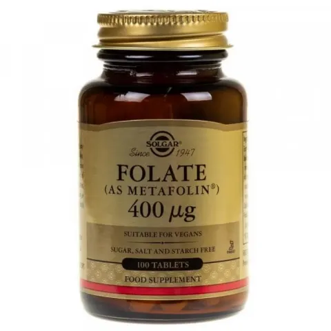 Solgar Folate Foliany 400 mcg ( 100 tab)