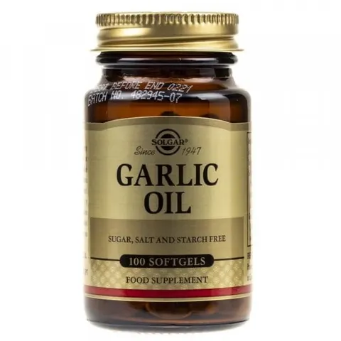 Solgar Olej Czosnkowy 1 mg Garlic (100 kap)