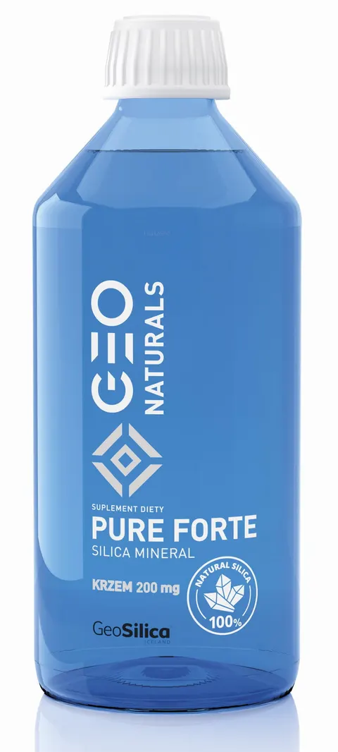 GEONATURALS PURE SILICA FORTE - Krzem Forte 200 mg ( 500 ml)