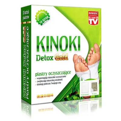 Aura Herbals Plastry Oczyszczające KINOKI Detox Gold (10 szt.)