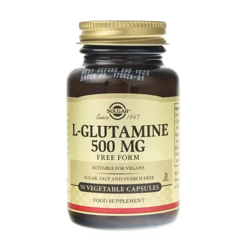 Solgar L-Glutamina 500 mg (50 kap)