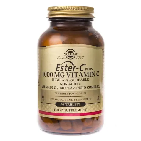 Solgar Ester C Plus 1000 mg Witaminy C (90 tab)