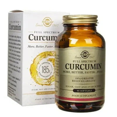 Solgar Kurkumina Pełne Spektrum (90 kap) Curcumin