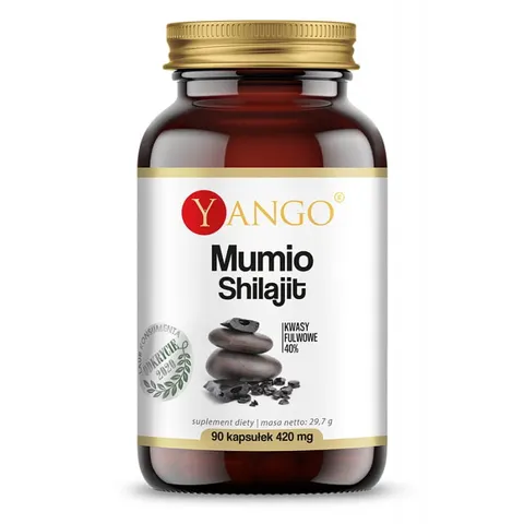 YANGO Mumio - 40% kwasów fulwowych (90 kap)