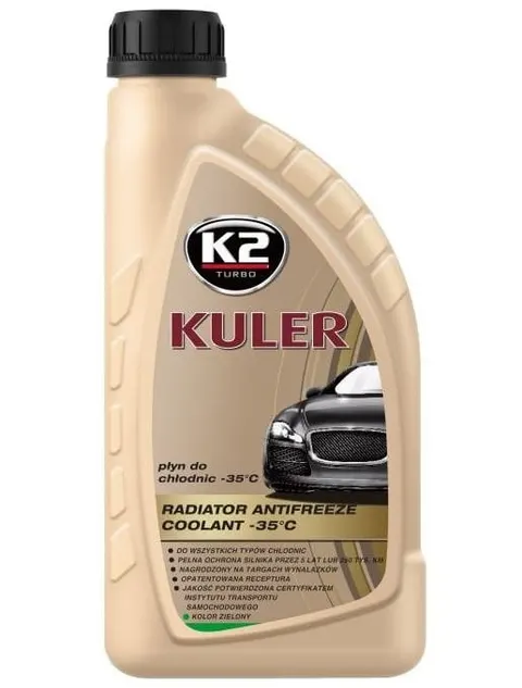 PŁYN DO CHŁODNIC KULER 1L -37C ZIELONY