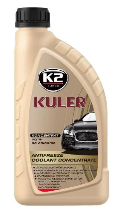 PŁYN DO CHŁODNIC KULER 1L *Koncentrat* CZERWONY