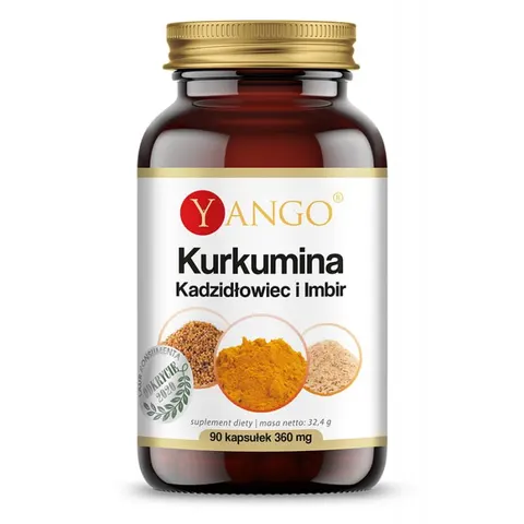 YANGO Kurkumina Kadzidłowiec i Imbir (90 kap)