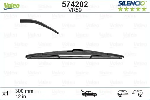 PIÓRO WYCIERACZKI VALEO VM59 VR59 tył 310 mm