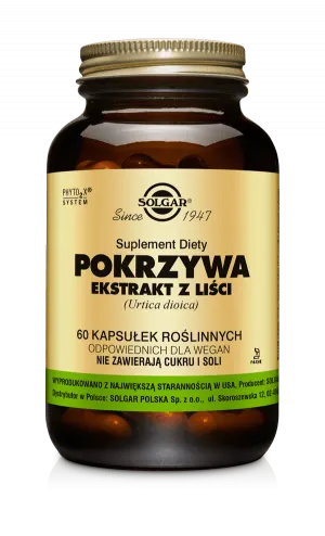 Solgar Pokrzywa (60 kap)