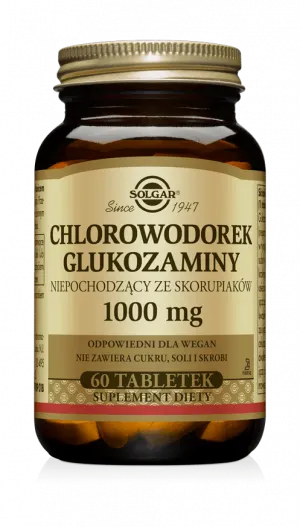 Solgar Chlorowodorek glukozaminy 1000 mg(60 tab)