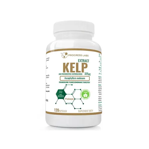 Progress Labs Kelp Jod naturalny (120 kap)