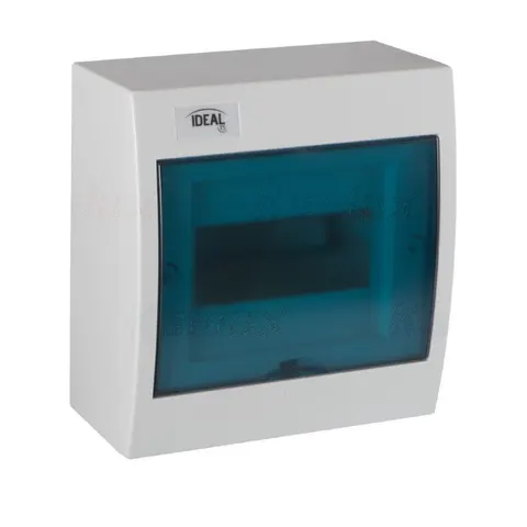 Rozdzielnica z szyną DIN, 1x6, IDEAL TS KDB-S06T