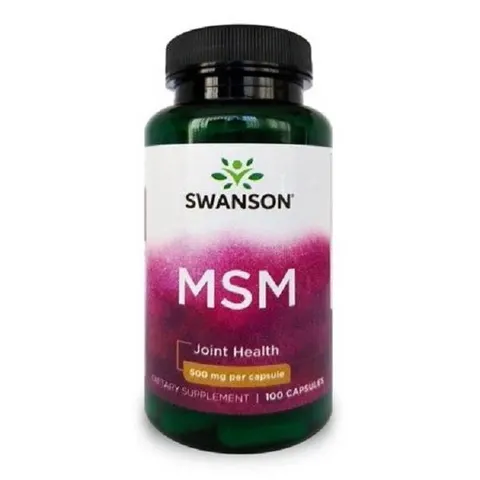 Swanson MSM 500mg - (100 kap)