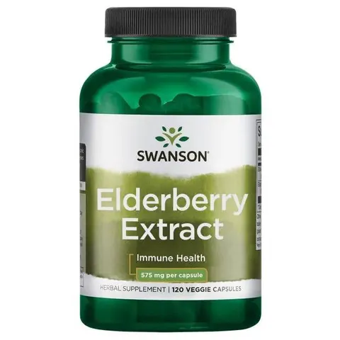 Swanson Czarny Bez ekstrakt 575 mg - (120 kap)