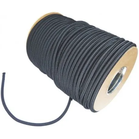 EKSPANDOR plandeki czarny /guma oplatana/ 6mm