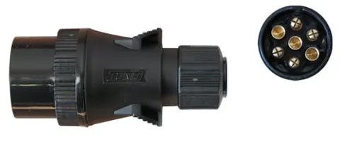 WTYCZKA PRZYCZEPY 7 PIN PLASTIK