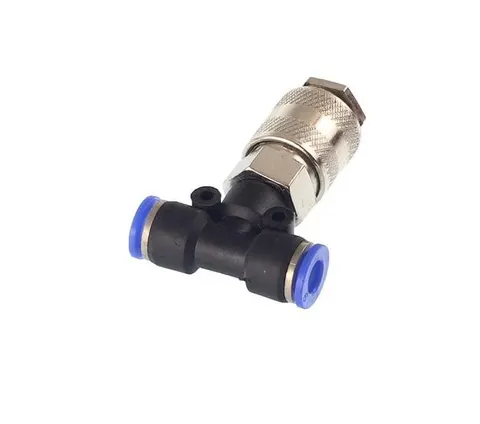 SZYBKOZŁĄCZE PISTOLETU DO PRZEDMUCHU FI6mm /TRÓJNIK/