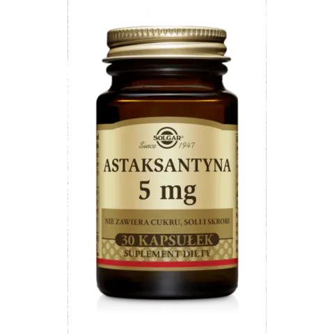 Solgar Astaksantyna 5 mg (30 kap)