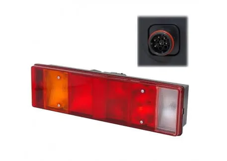 LAMPA ZESPOLONA 7-seg. 030 PRAWA /ZŁĄCZE DAF/