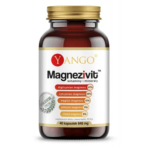 YANGO Magnezivit™ - witaminy i minerały ( 40 kap)