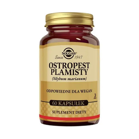Solgar Milk Thistle Ostropest Plamisty (60 kap)