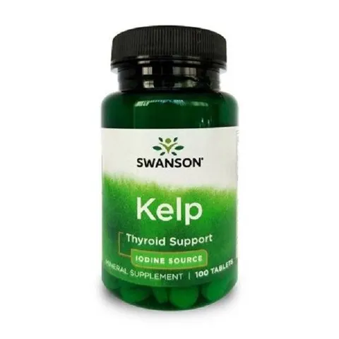 Swanson Kelp (jod) 225mg - (100 tab)(data do 28.02.2027)