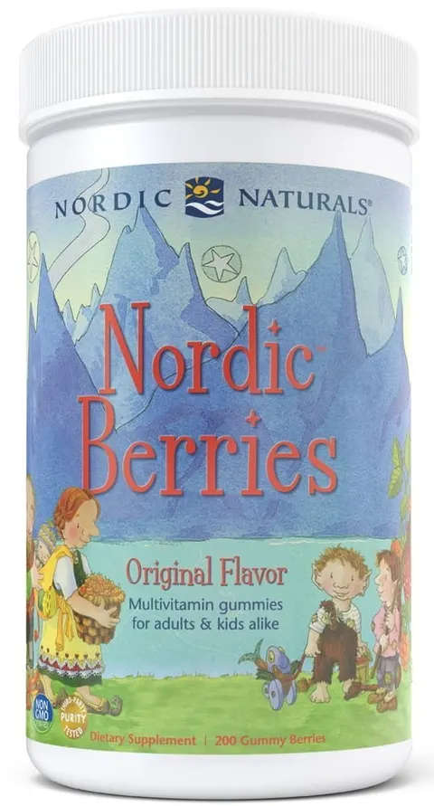 Nordic Naturals NORDIC BERRIES Multivitamina (200 żelek)