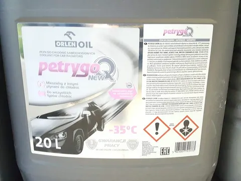 PŁYN DO CHŁODNIC PETRYGO Q 20L
